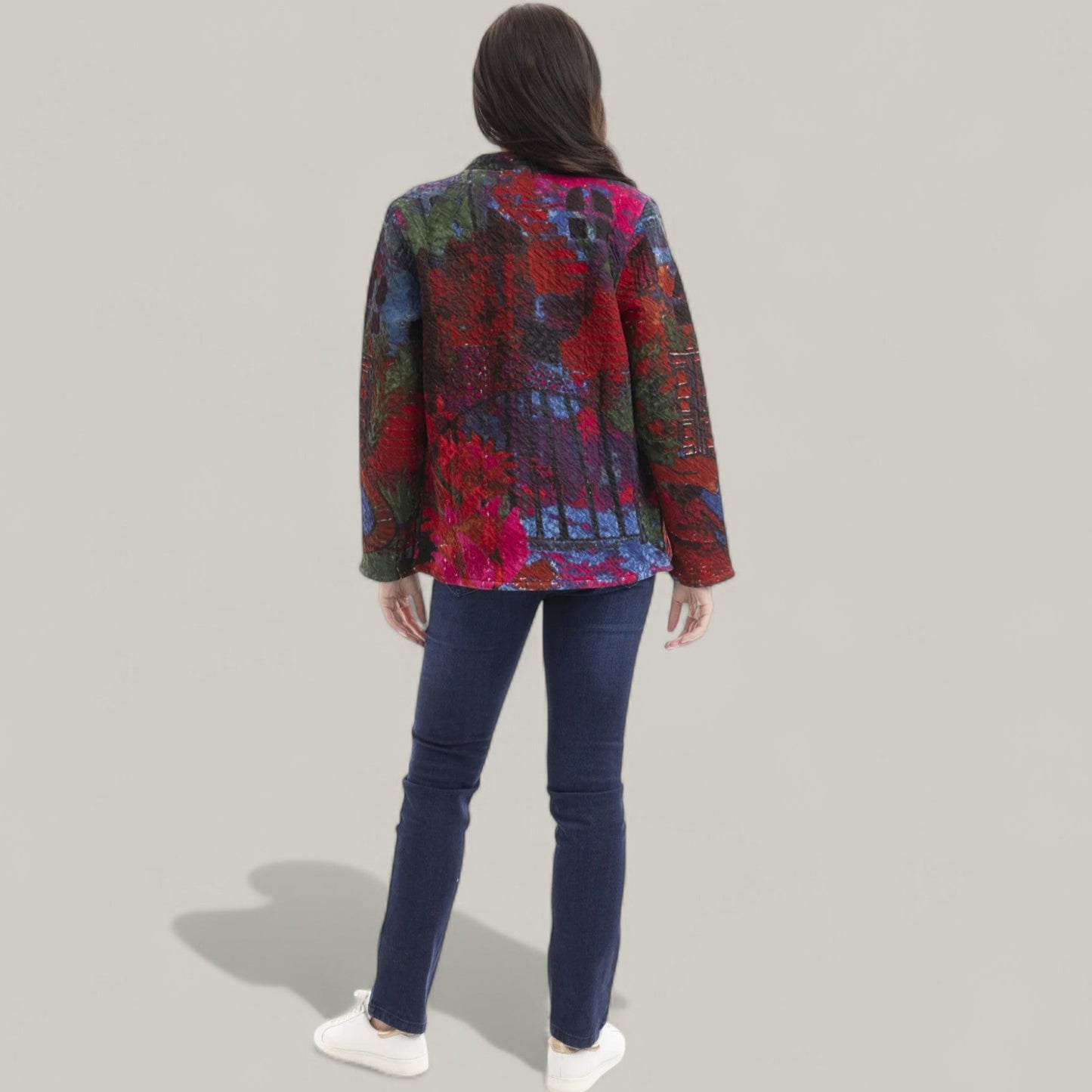 Orientique - Reversible Abstract Jacket