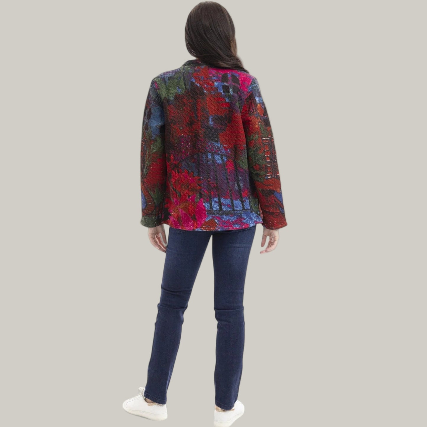 Orientique - Reversible Abstract Jacket