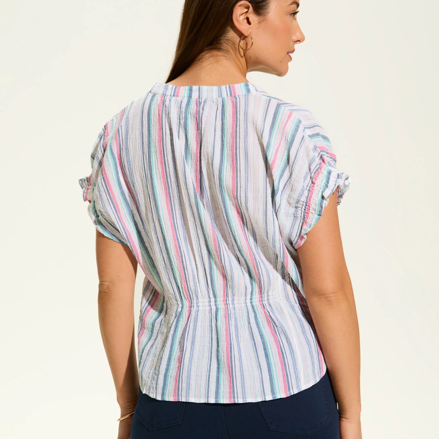 FDJ - Short Sleeve Stripe Top