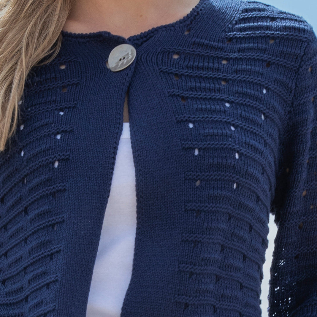 Marble - Cardigan With Button Closure