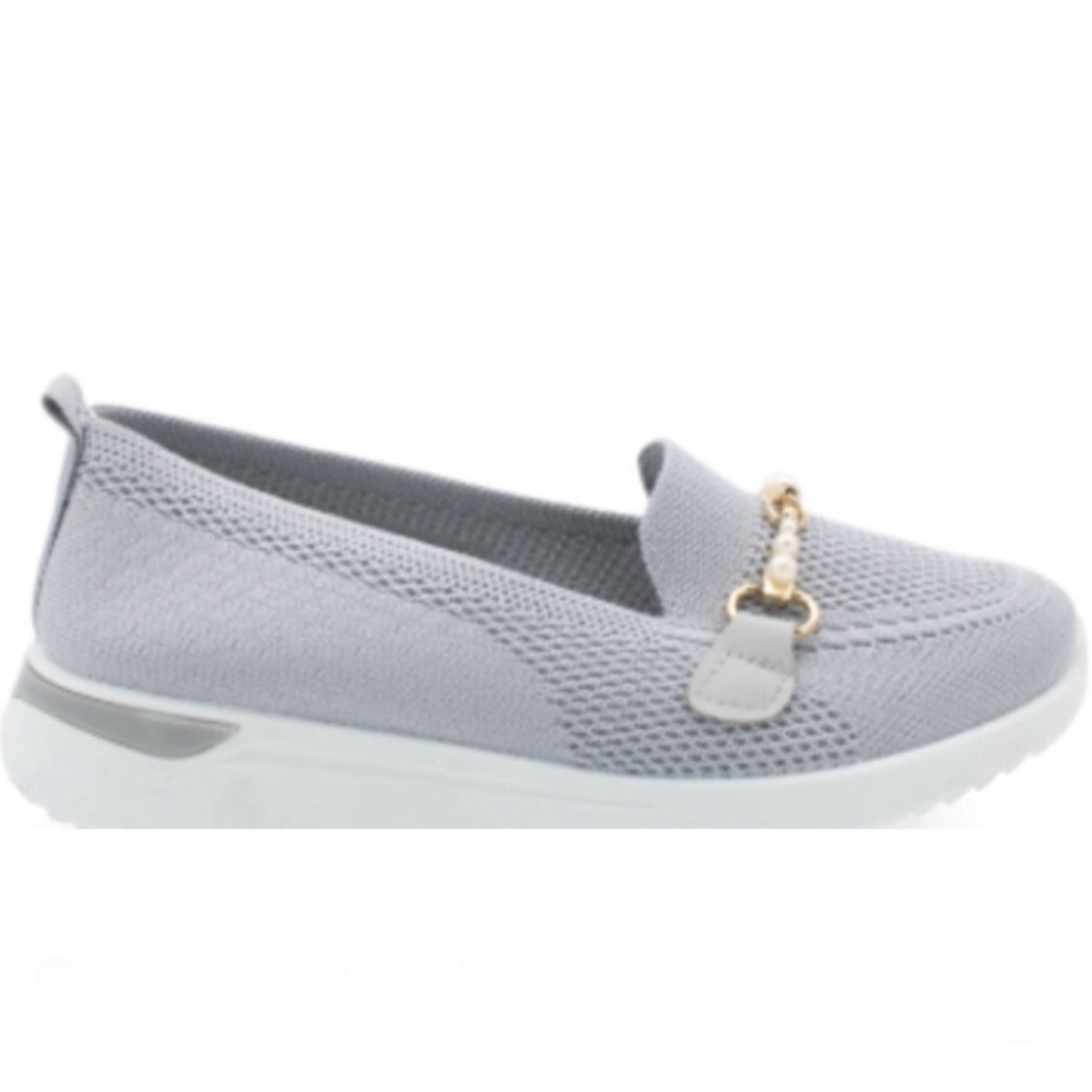 Stefania - Slip-On Shoes With Buckle Detail