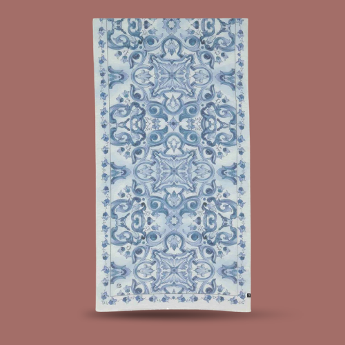 Fraas - Mosaic Hemp Blend Scarf
