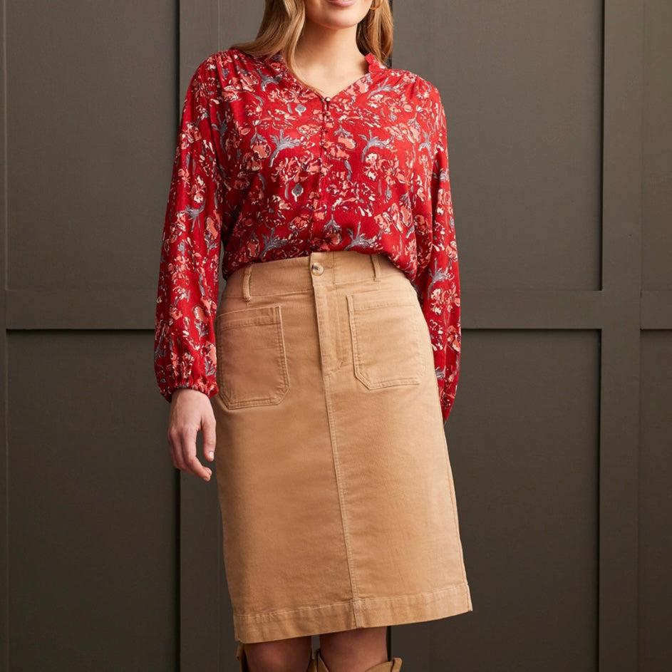 Tribal - Corduroy Skirt