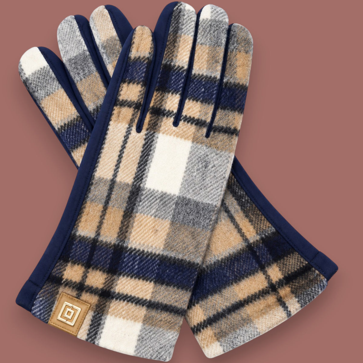 LC - Classic Plaid Winter Gloves