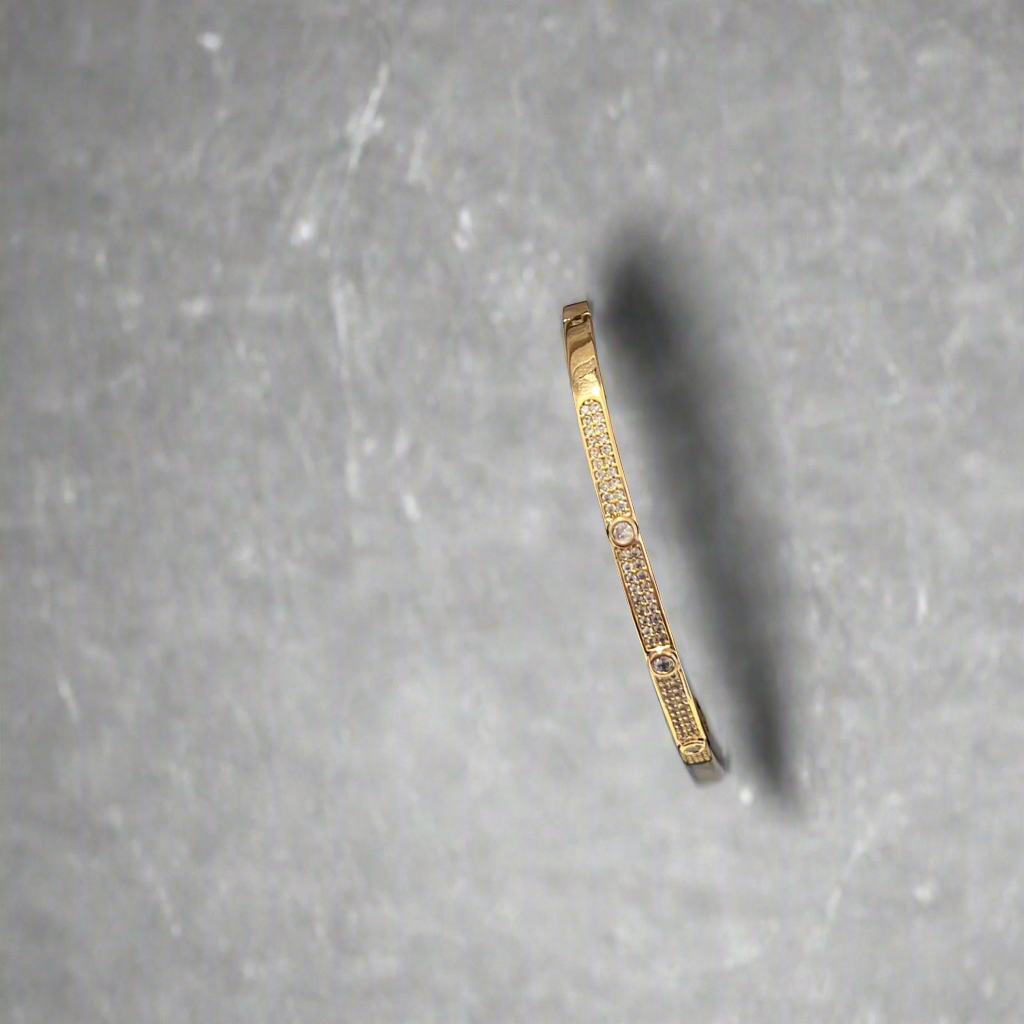 Audreys - Thin Sparkle Bangle Bracelet