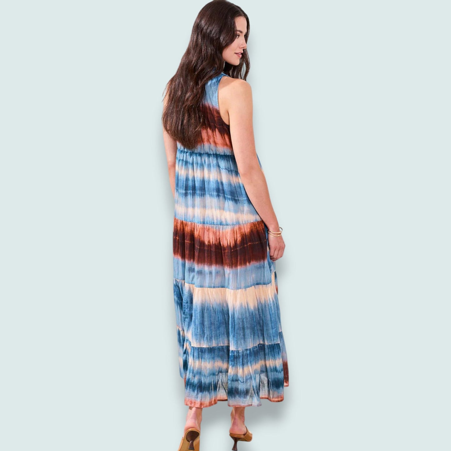 Tribal - Ombré Printed Maxi Dress