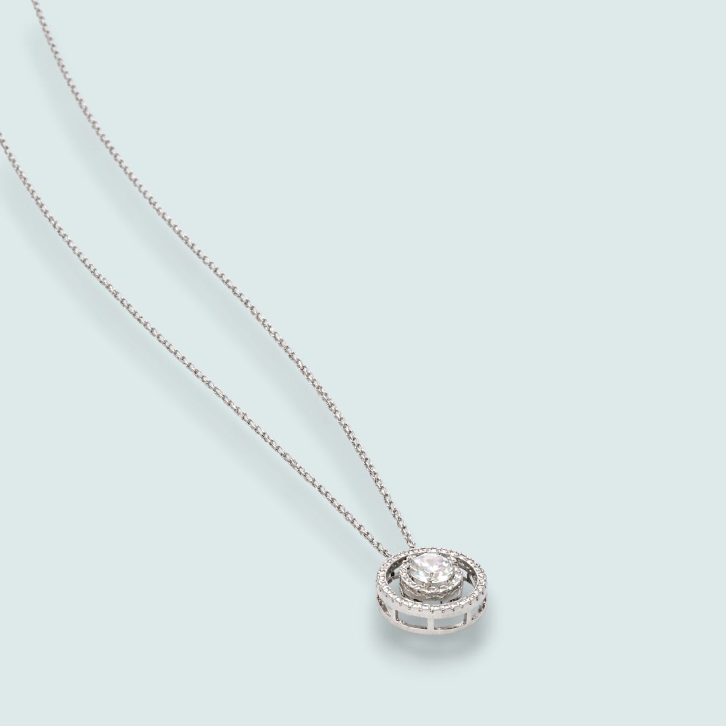 Audrey's - Halo Pendant Necklace