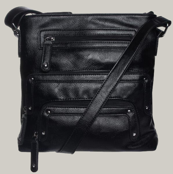 La Diva - Multi Zipper Handbag