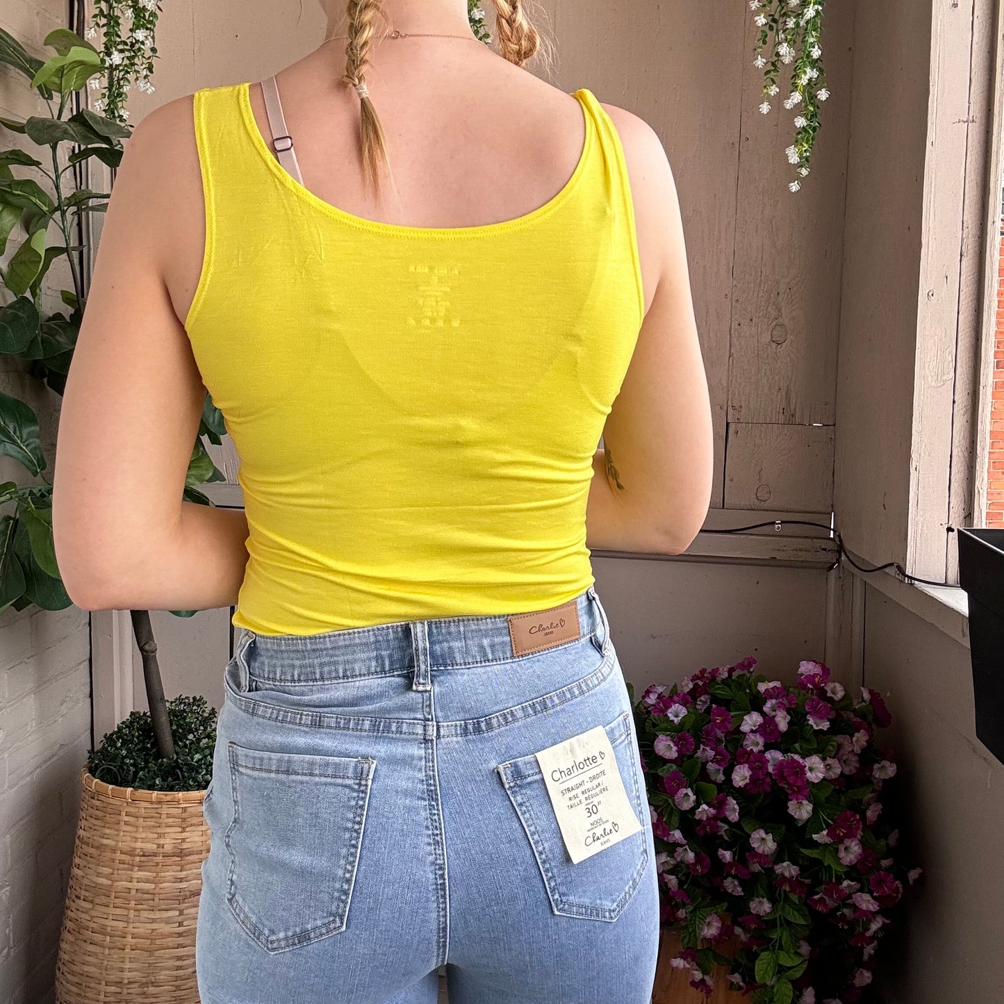 Alison Sheri - Fitted Tank Top