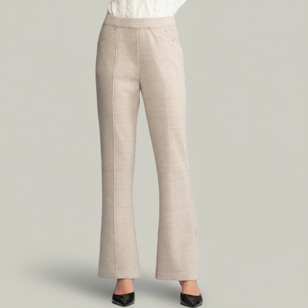 Alison Sheri - Check Pattern Dress Pants