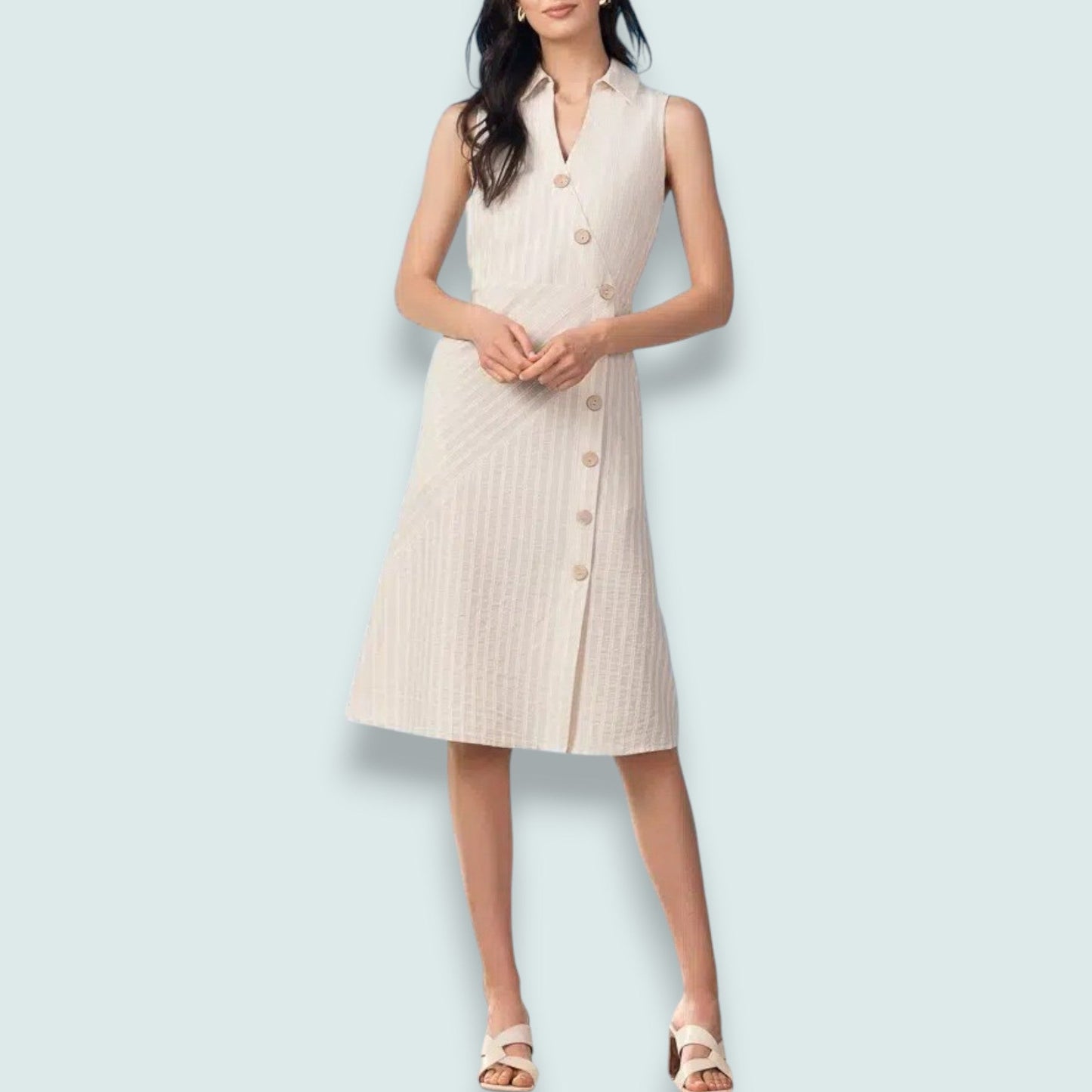 Alison Sheri - Button Detail Dress