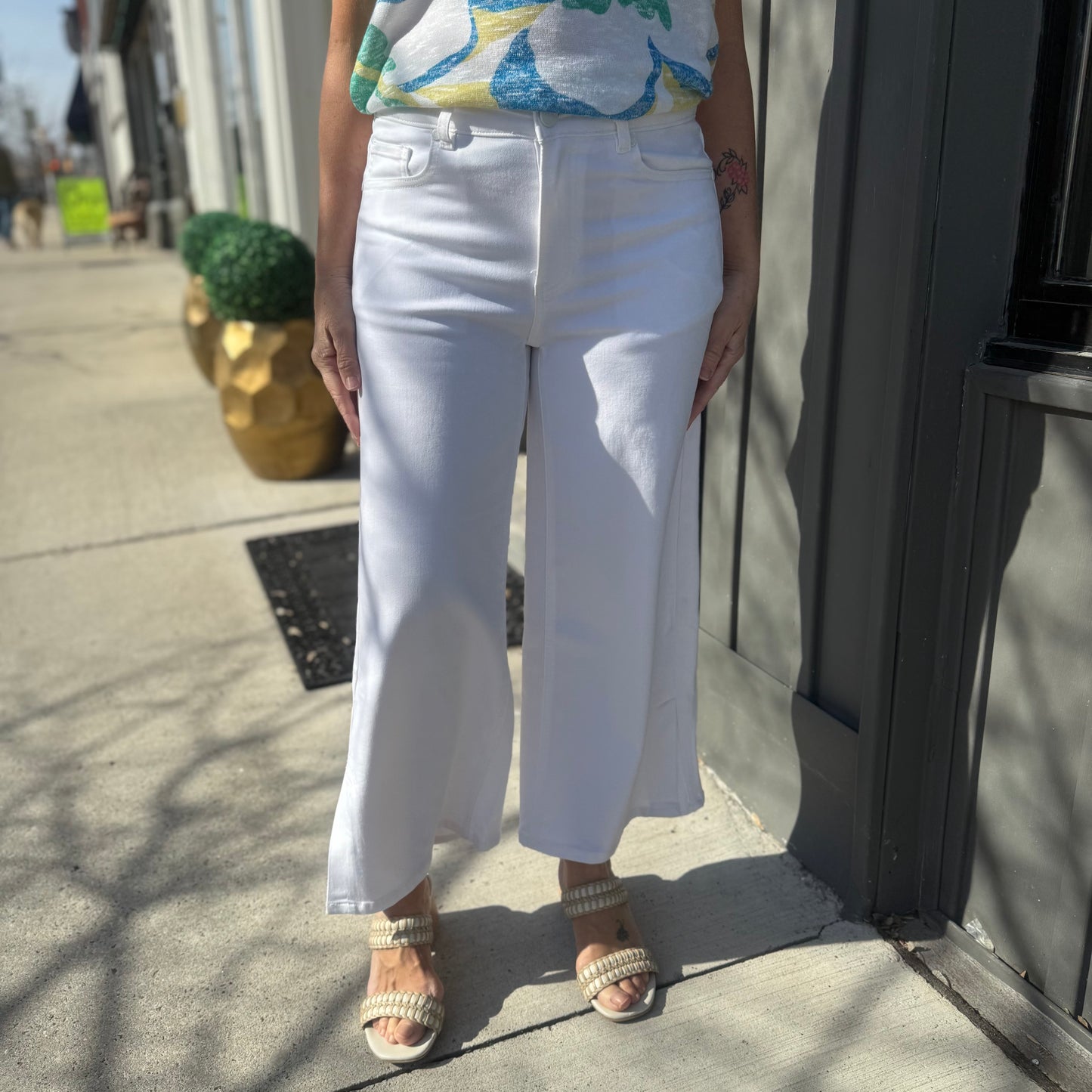 Carreli - Wide Leg Gaucho Pants