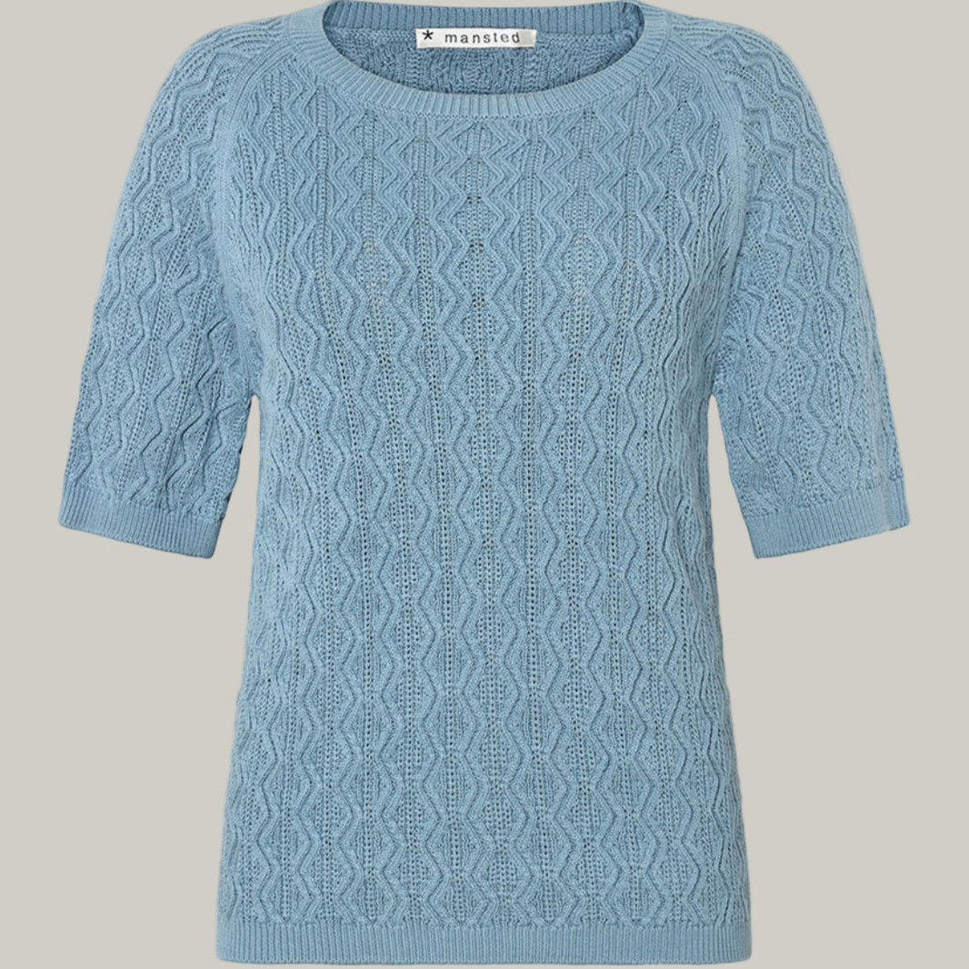 Mansted - Twister Short Sleeve Sweater