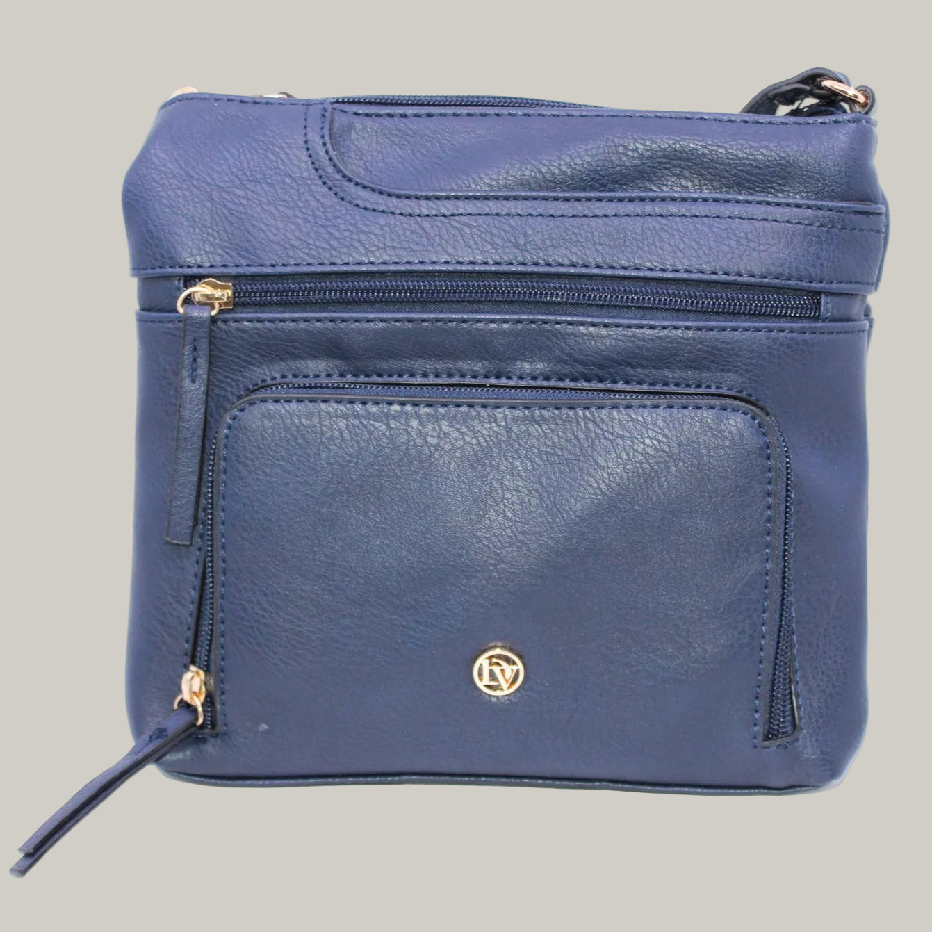 La Diva - Zipper Top Crossbody