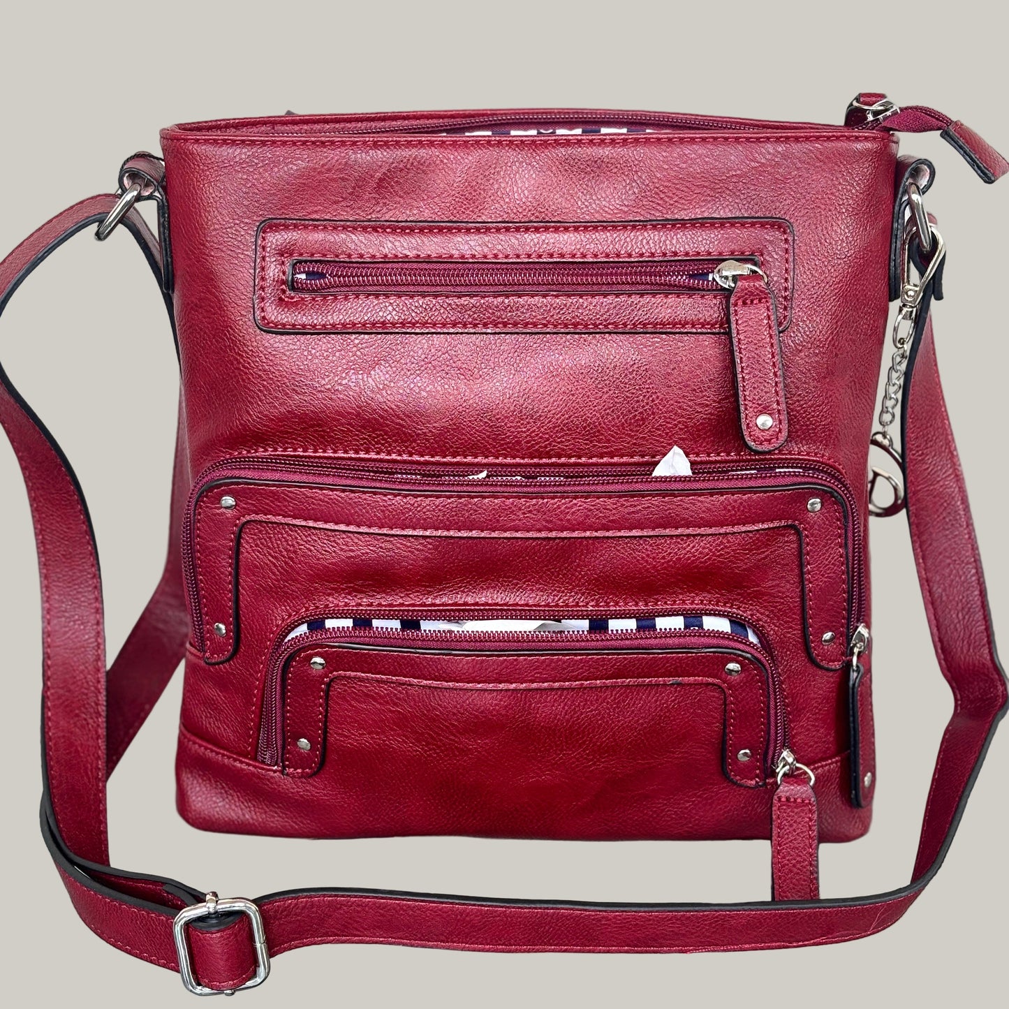 La Diva - Multi Zipper Handbag