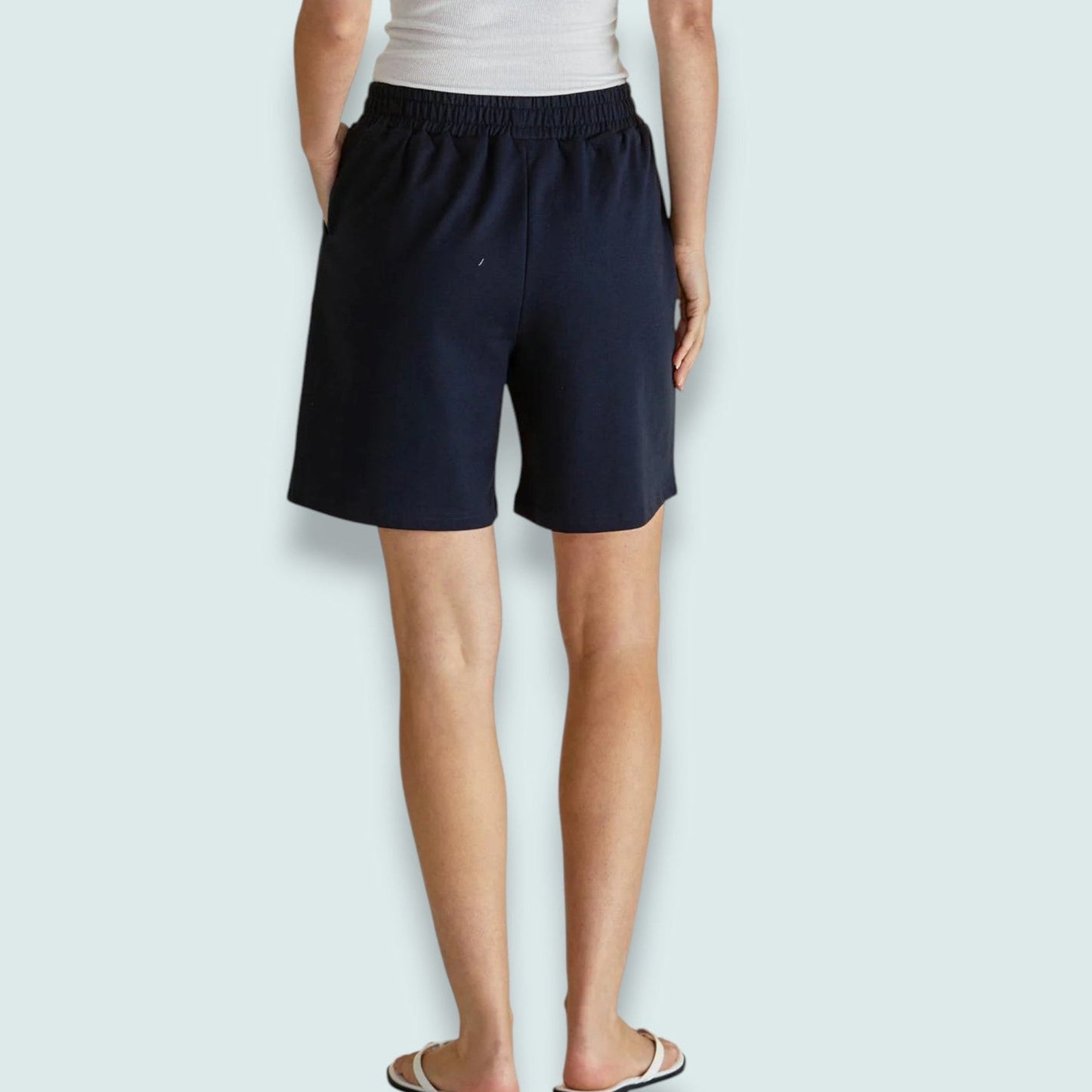 Betty Basics - Harvard Cotton Short