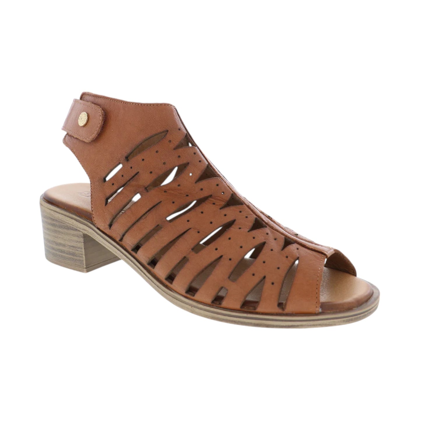 Biza - Flora Sandals With Adjustable Velcro Heel Strap