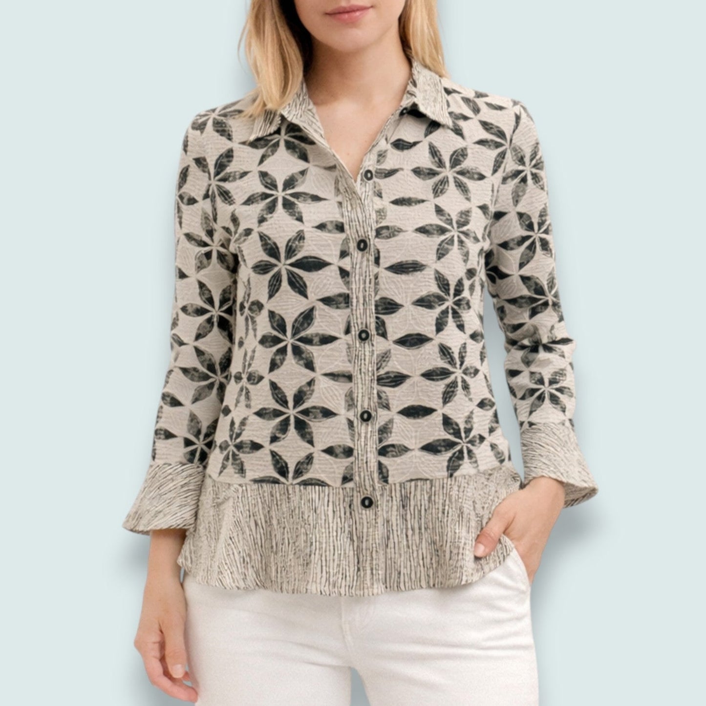 Habitat - Mosaic Layered Blouse