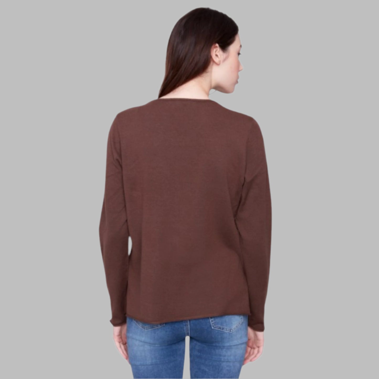 Charlie B - Basic V-Neck Sweater