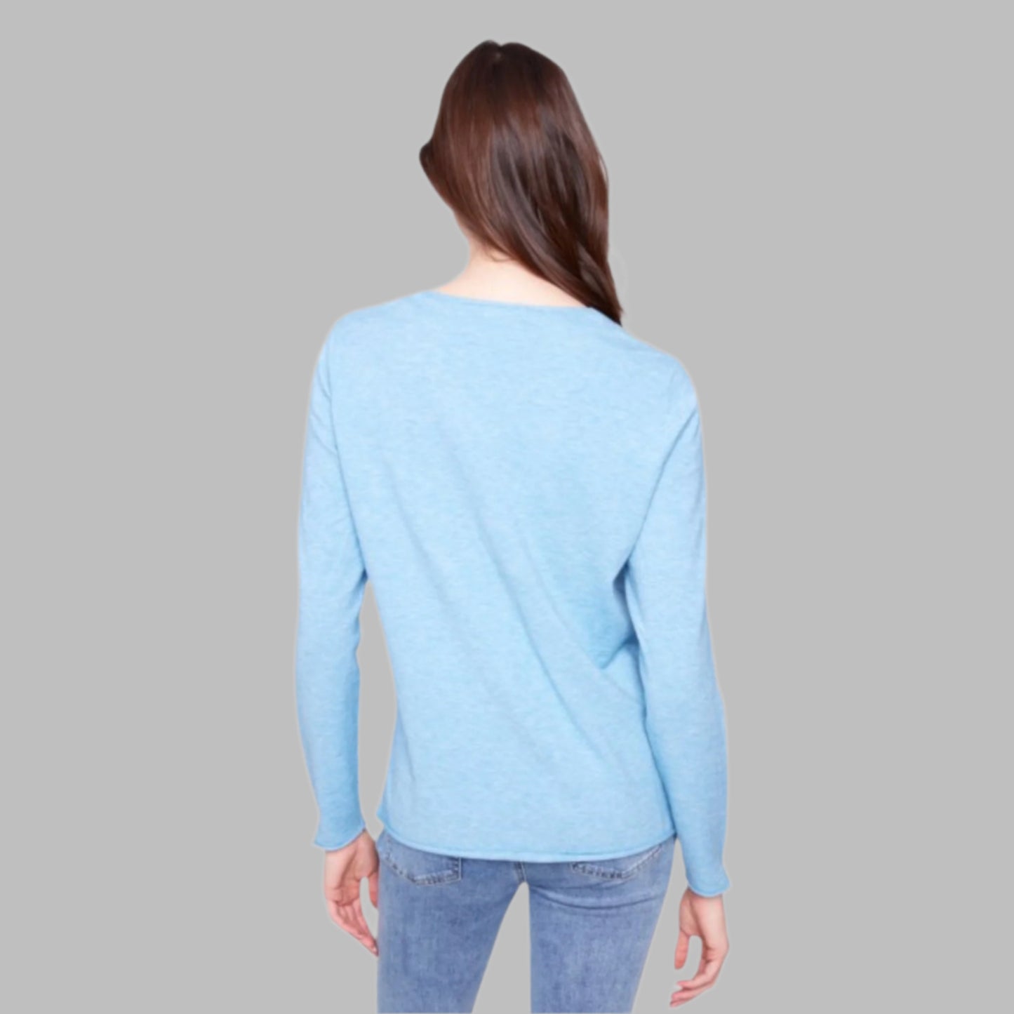Charlie B - Basic V-Neck Sweater