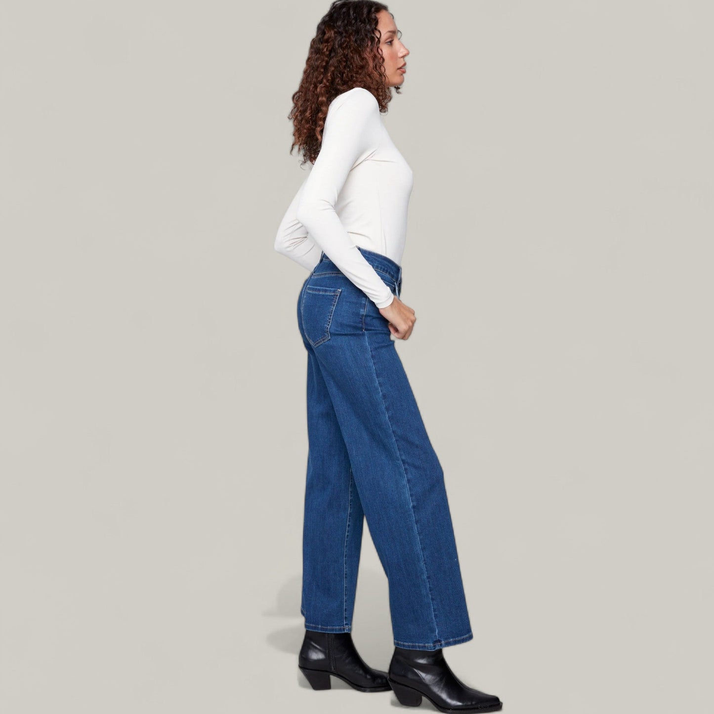 Charlie B - Chloe Wide Leg Jeans