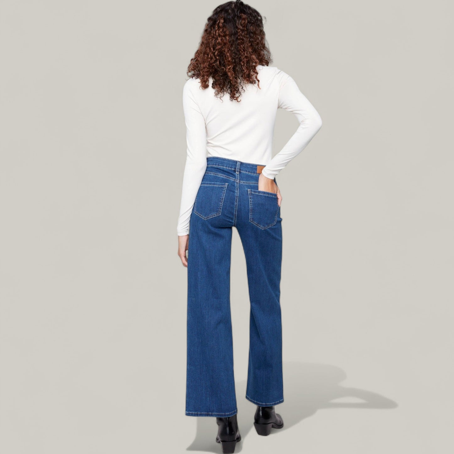 Charlie B - Chloe Wide Leg Jeans
