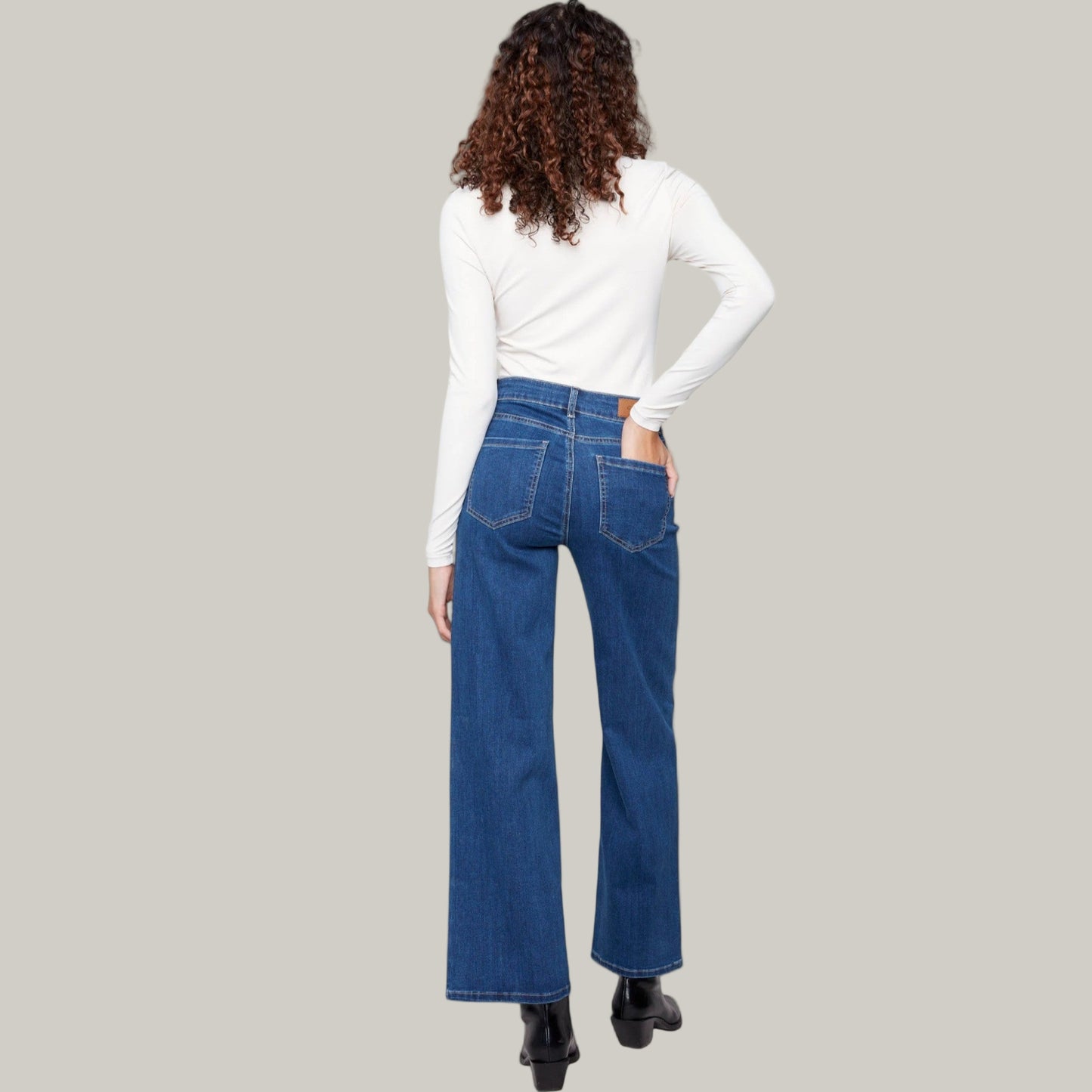 Charlie B - Chloe Wide Leg Jeans