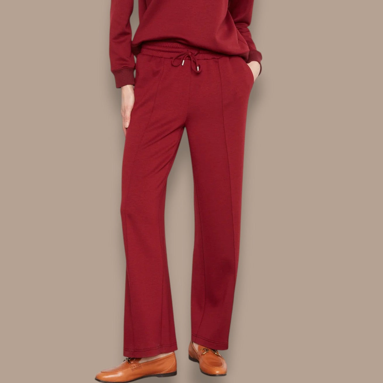 Charlie B - Soft Scuba Wide Leg Pants