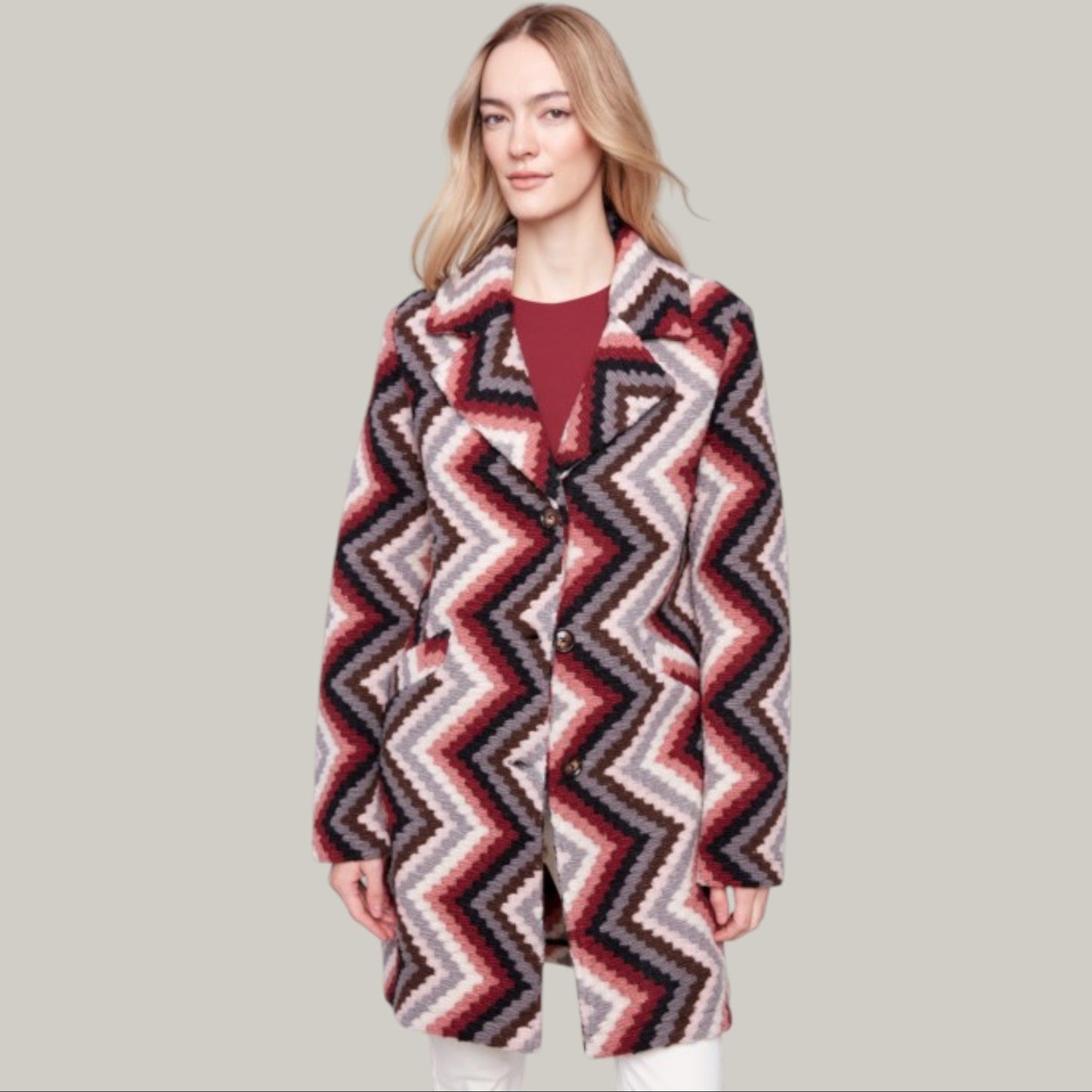 Charlie B - Long Crochet Coat