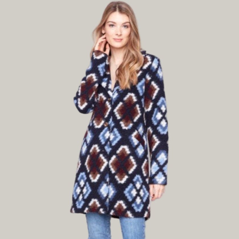 Charlie B - Long Crochet Coat