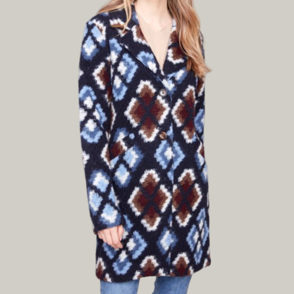 Charlie B - Long Crochet Coat