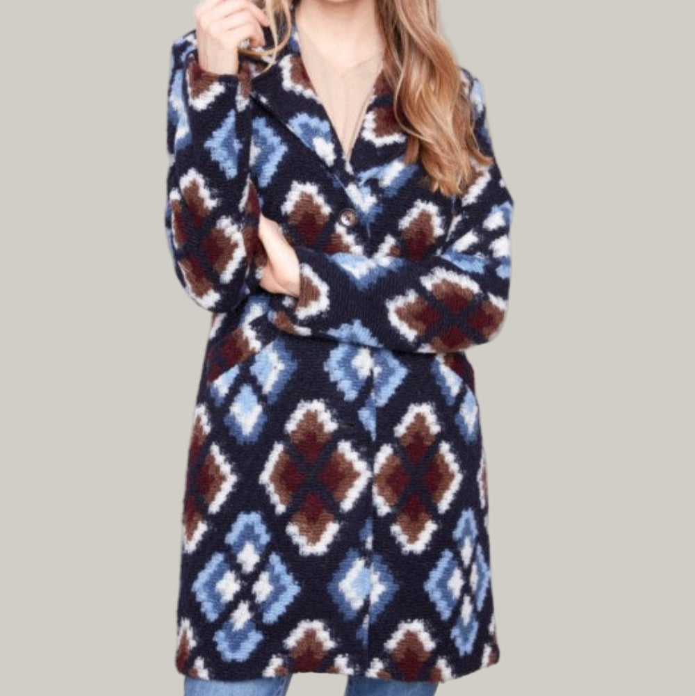 Charlie B - Long Crochet Coat