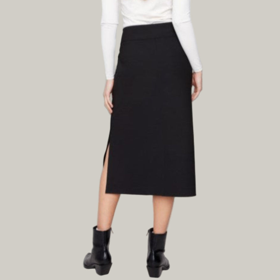 Charlie B - Gutsy Crepe Skirt With Patch Pockets