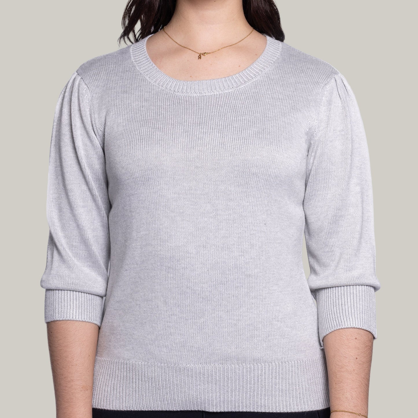 Carreli - 3/4 Sleeve Sweater
