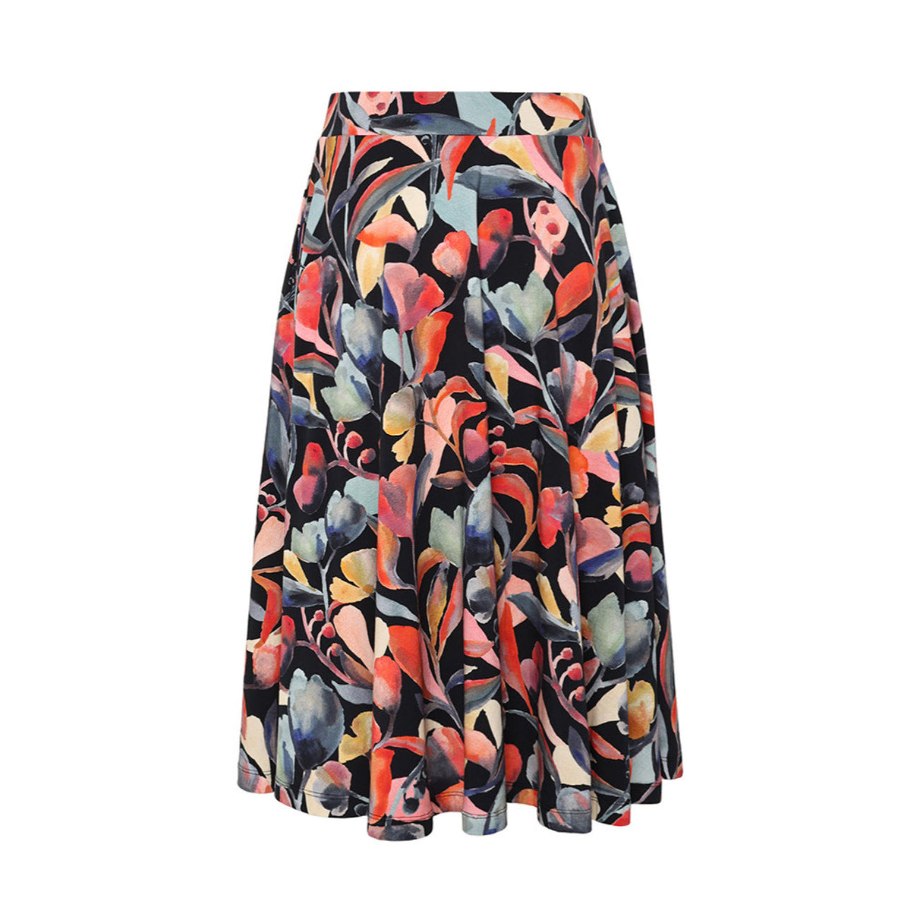Mansted - Pull-On Patterned Skirt