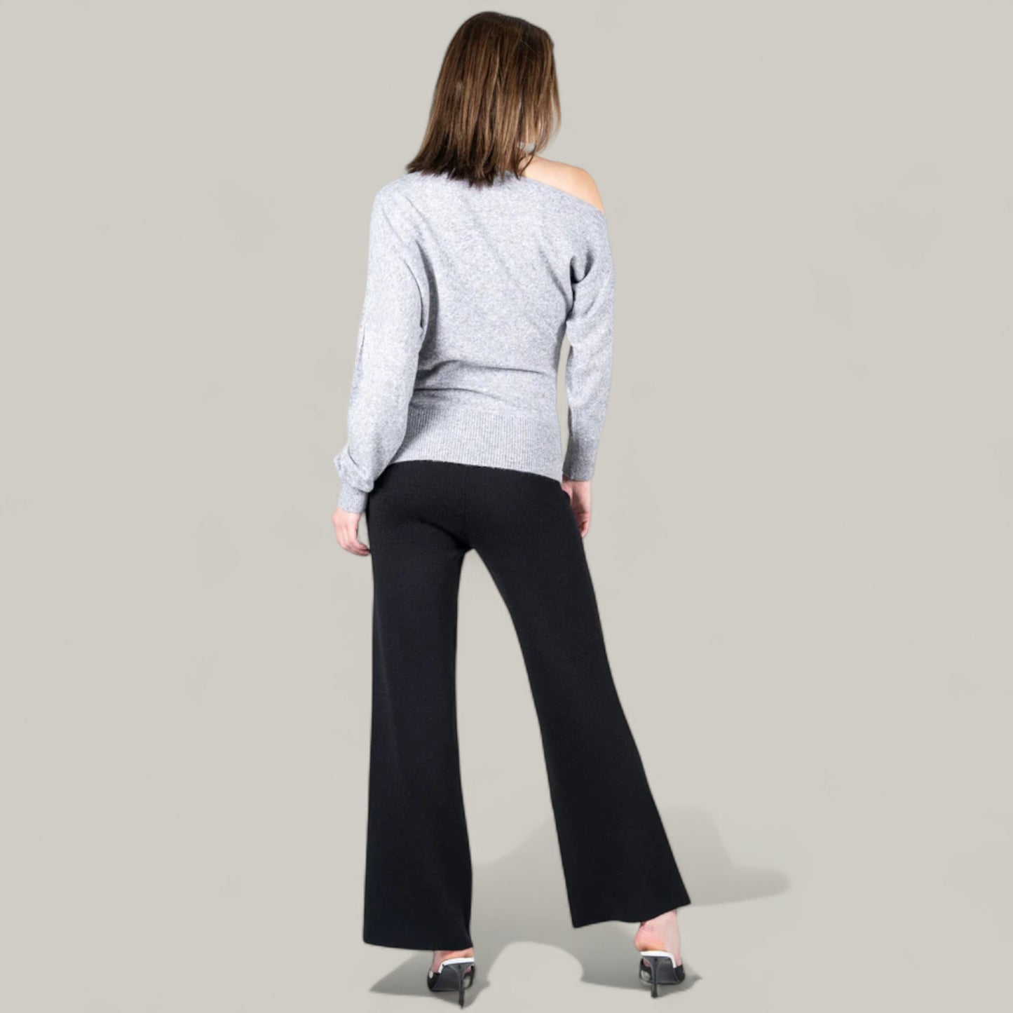C'est Moi - Knit Wide Leg Pant