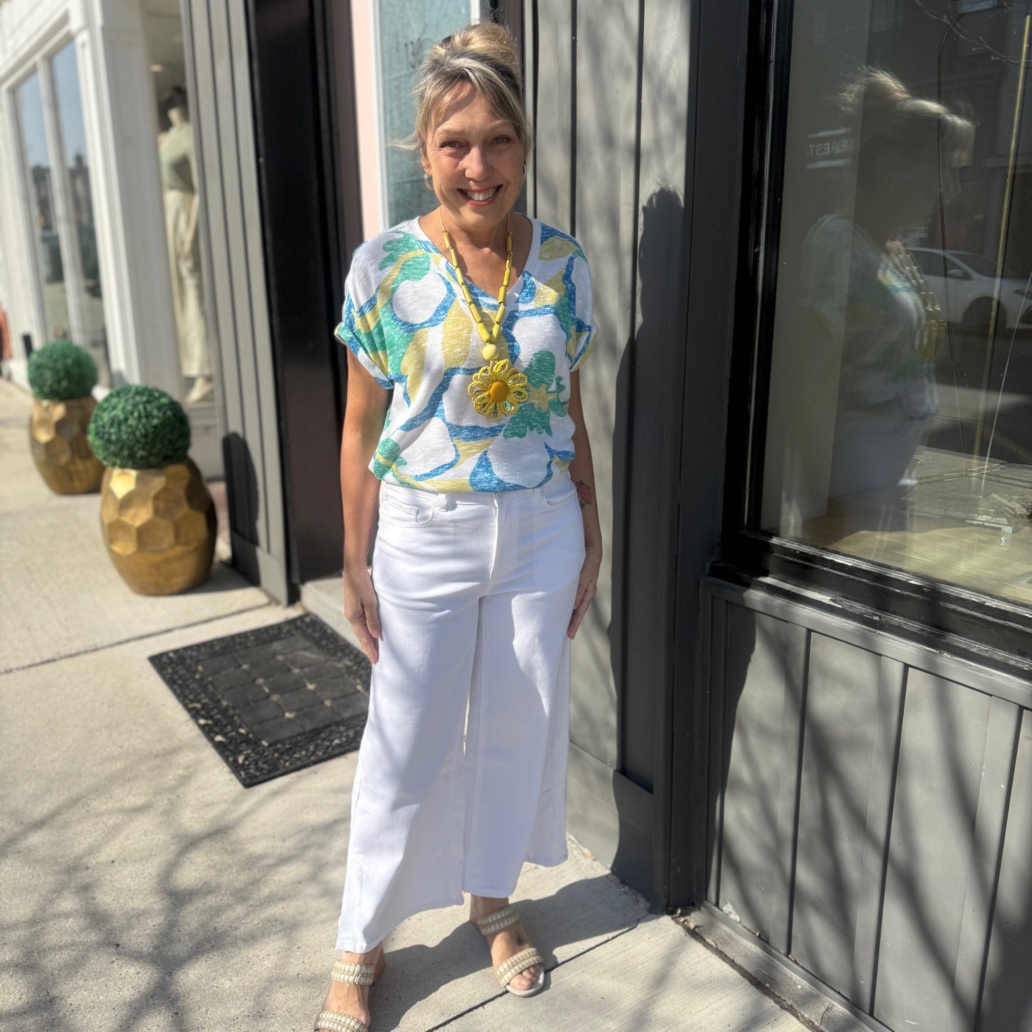 Carreli - Wide Leg Gaucho Pants