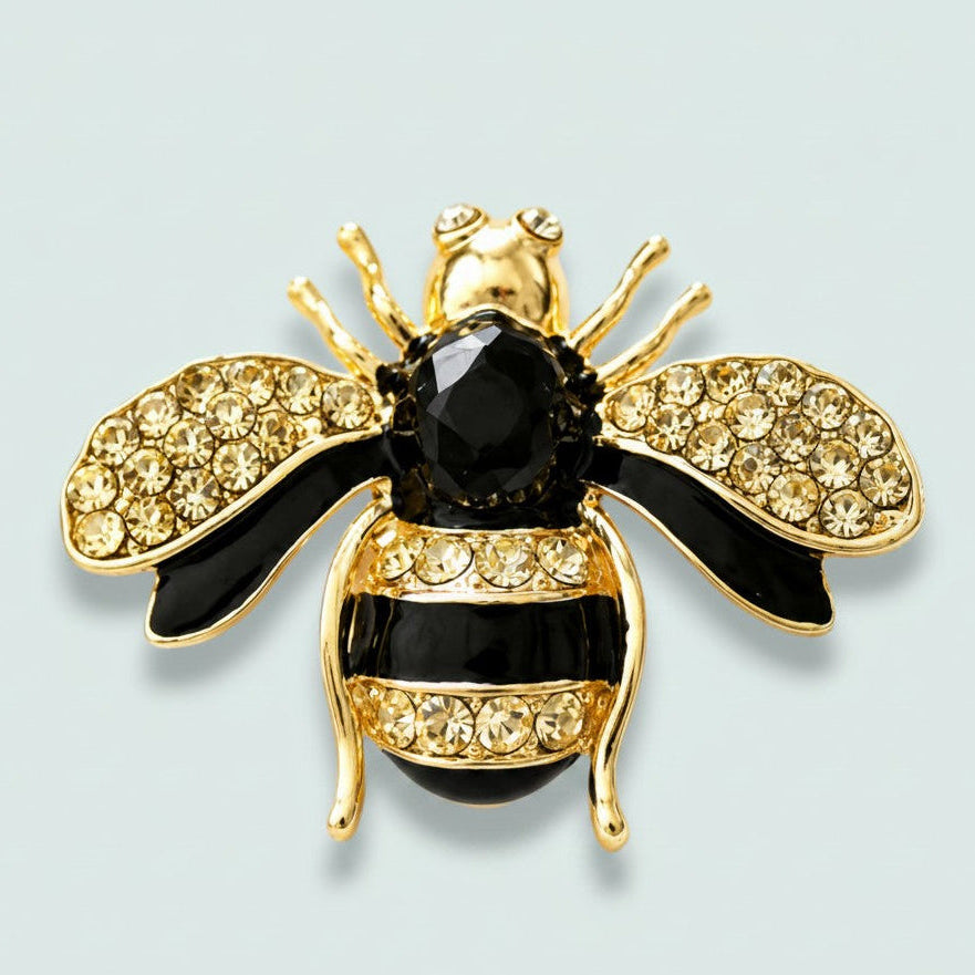 Audrey's - Sparkling Bumble Bee Brooch