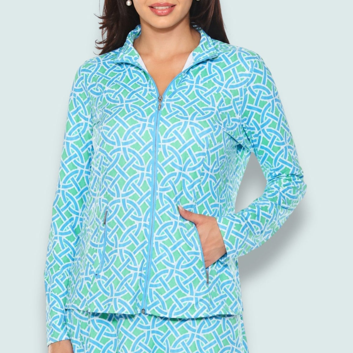 Tango Mango - Ladies Golf Performance Zip Jacket