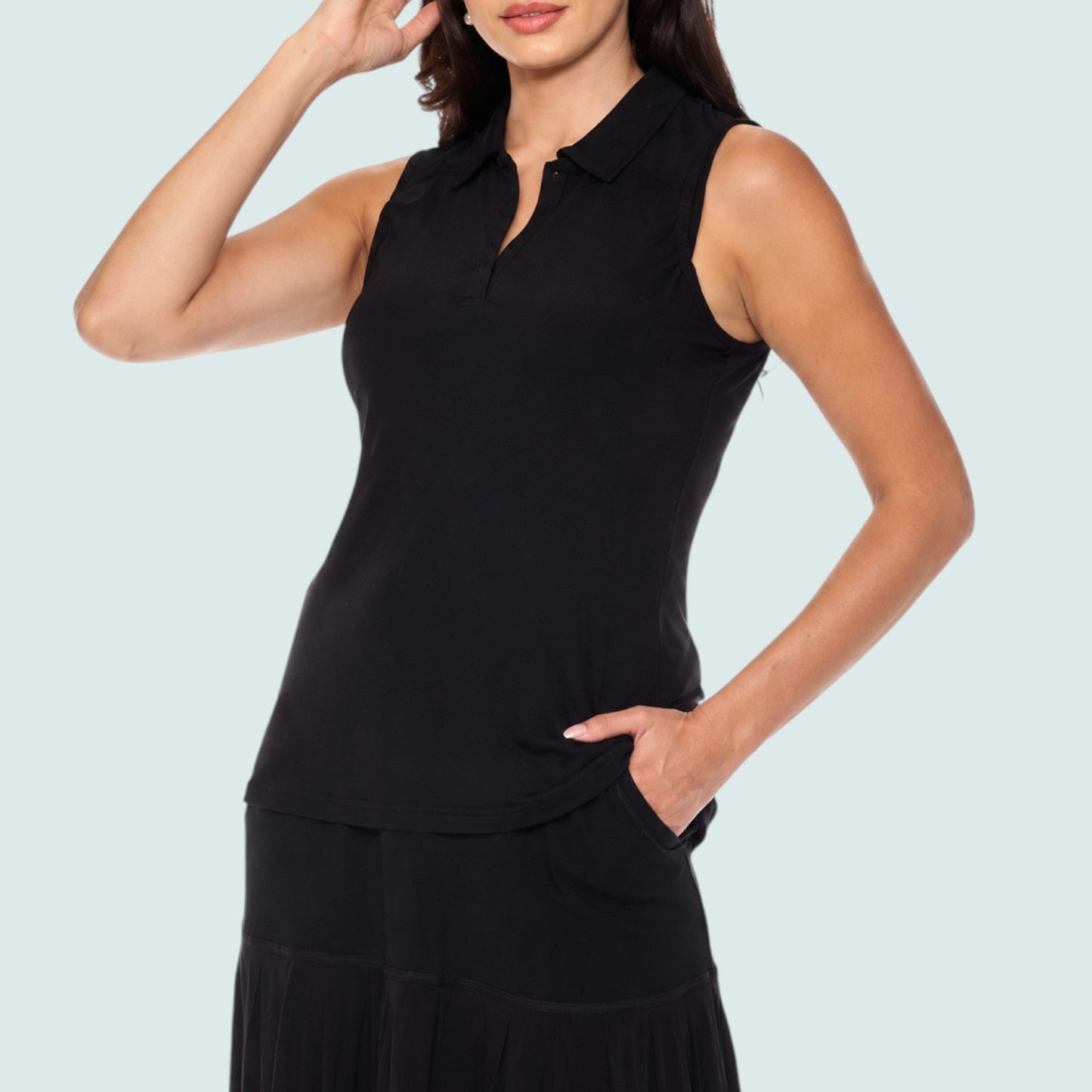 Tango Mango - Classic Performance Sleeveless Polo
