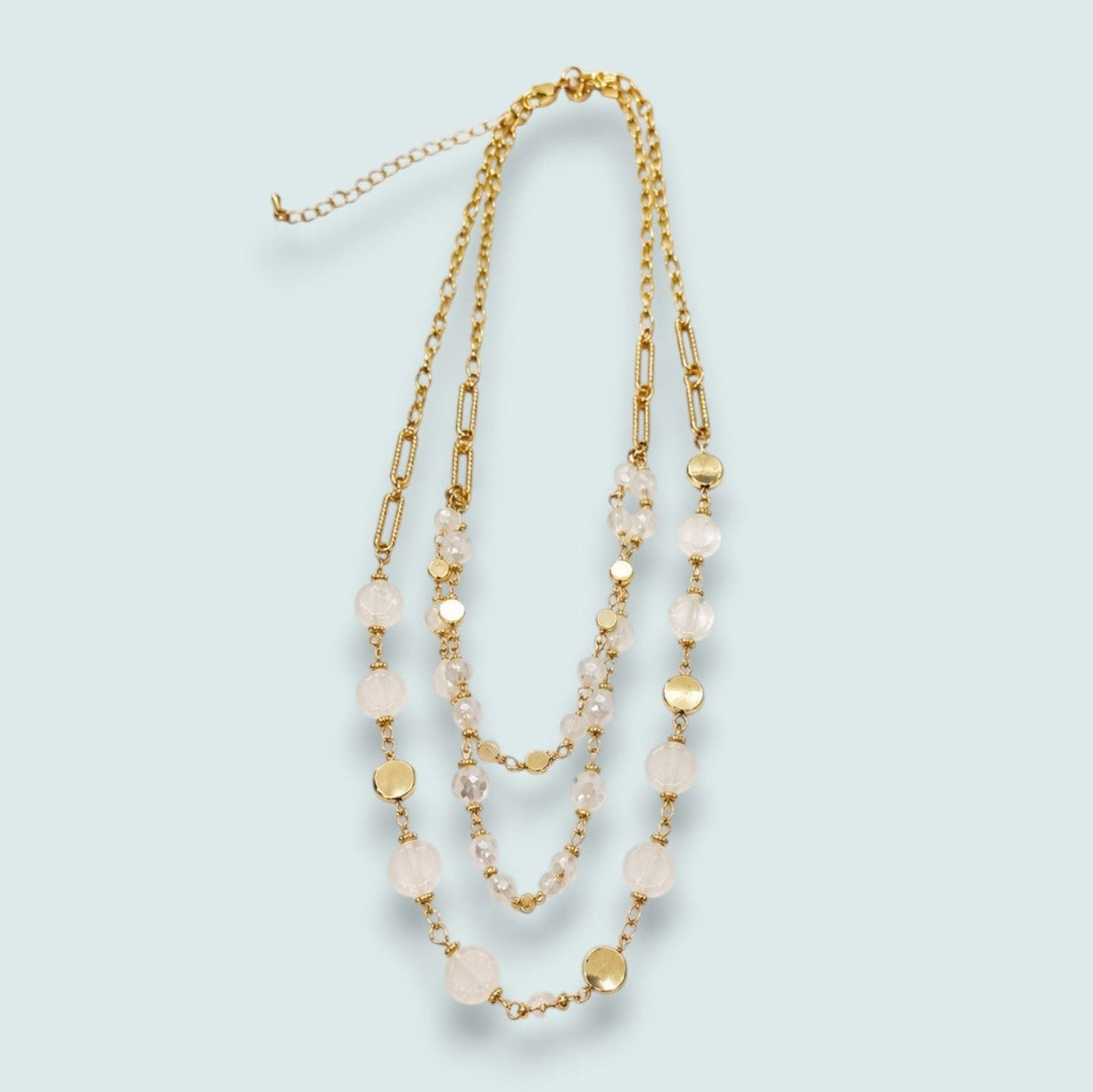 Audrey's - Golden Whisper Layered Necklace