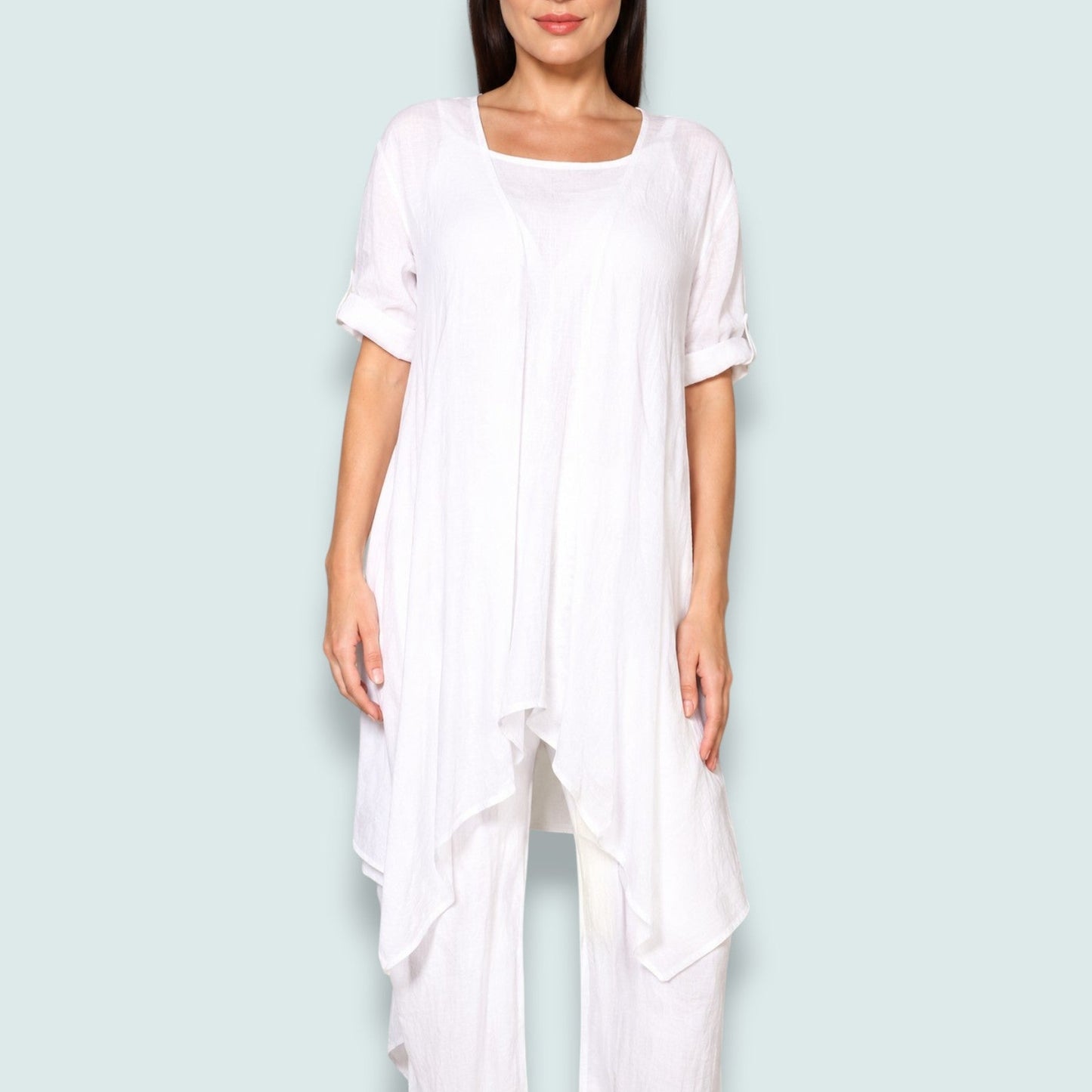 Audrey's - Flowy Gauze Duster