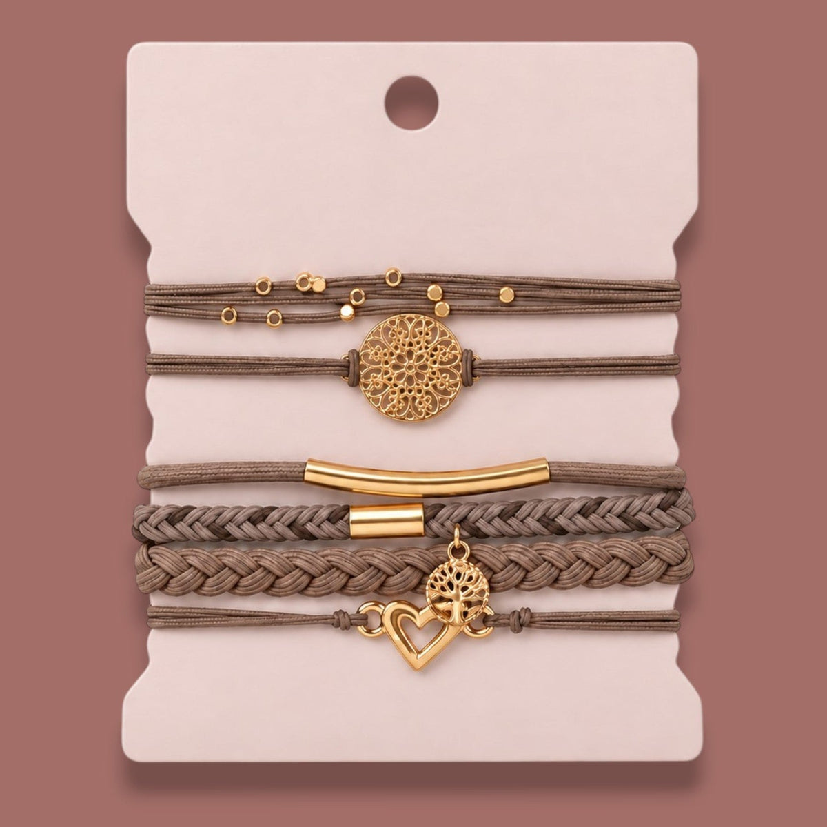Audrey's - Bracelet-Hairband Set