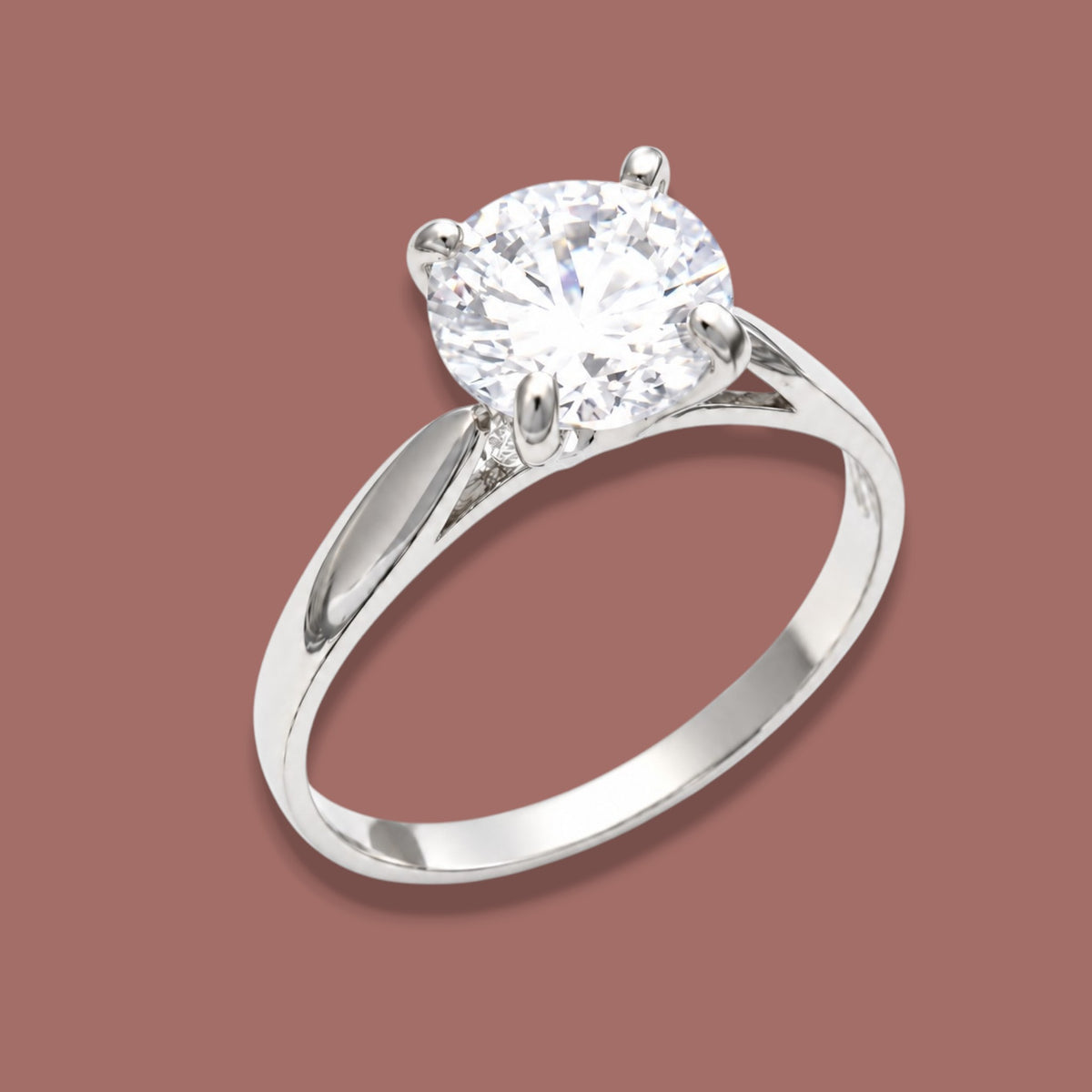 Evershine - Classic Square Diamond Ring