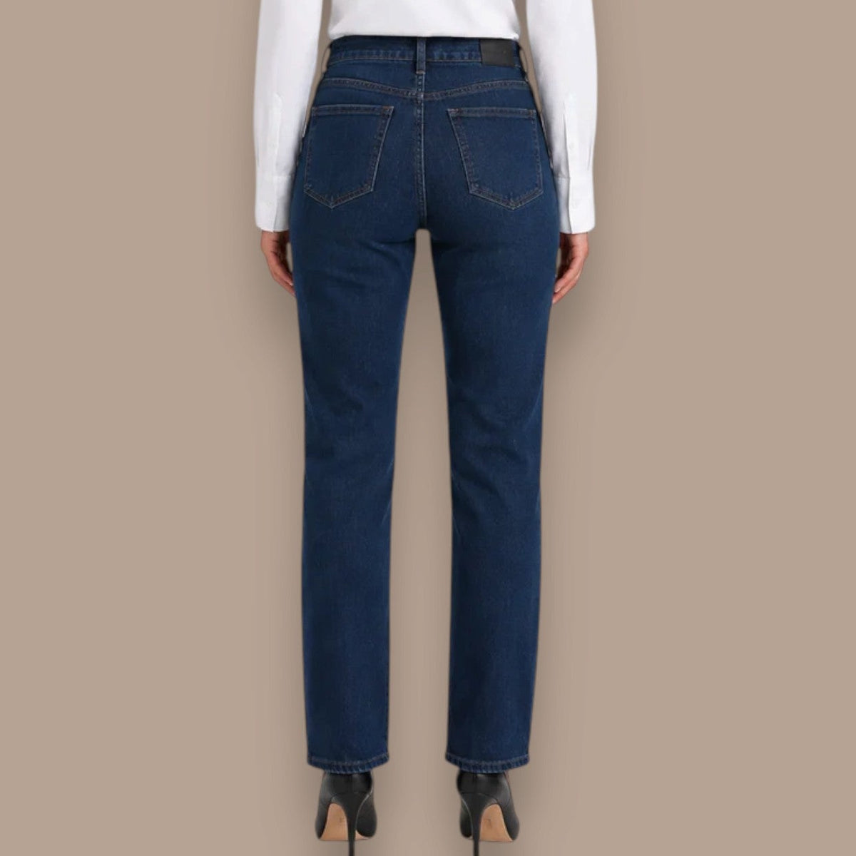 Carreli - Rinse Wash Premium Denim Straight Leg Jeans | Online Exclusive