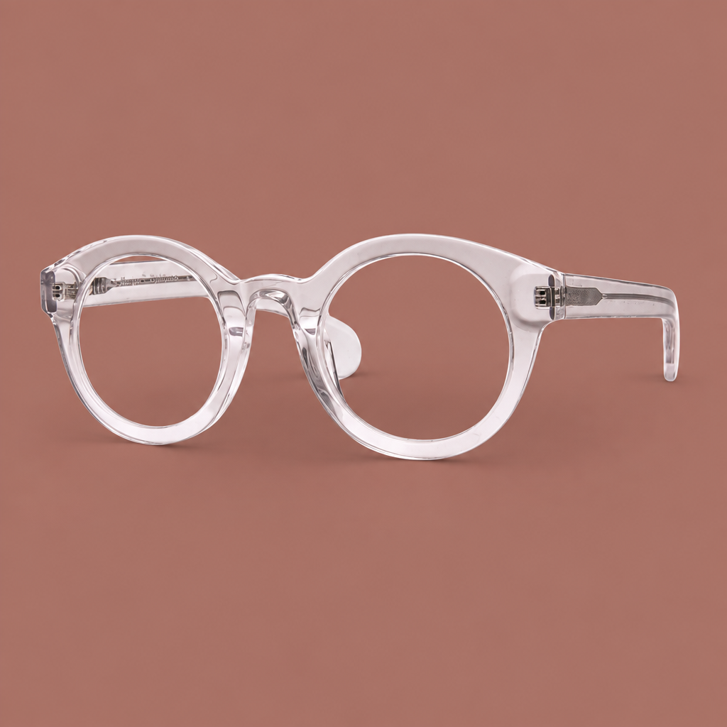 A.J Morgan - Clear Rounded Reading Glasses