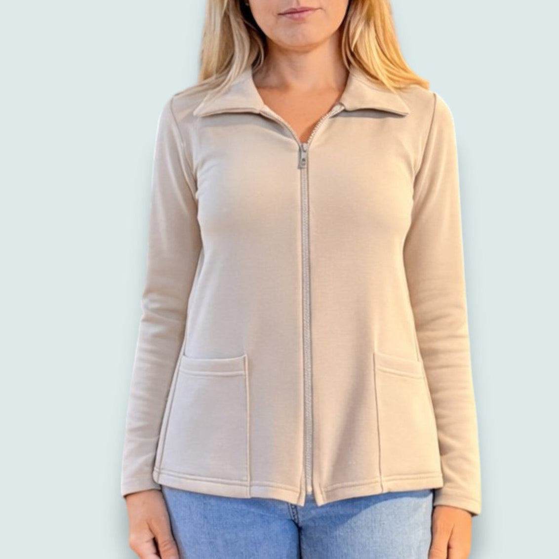 Pure - Refined Zip Front Jacket