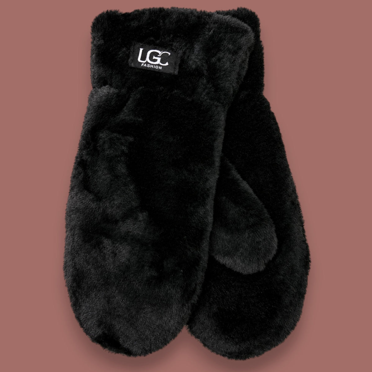 Audrey's - Plush Faux-Fur Mittens