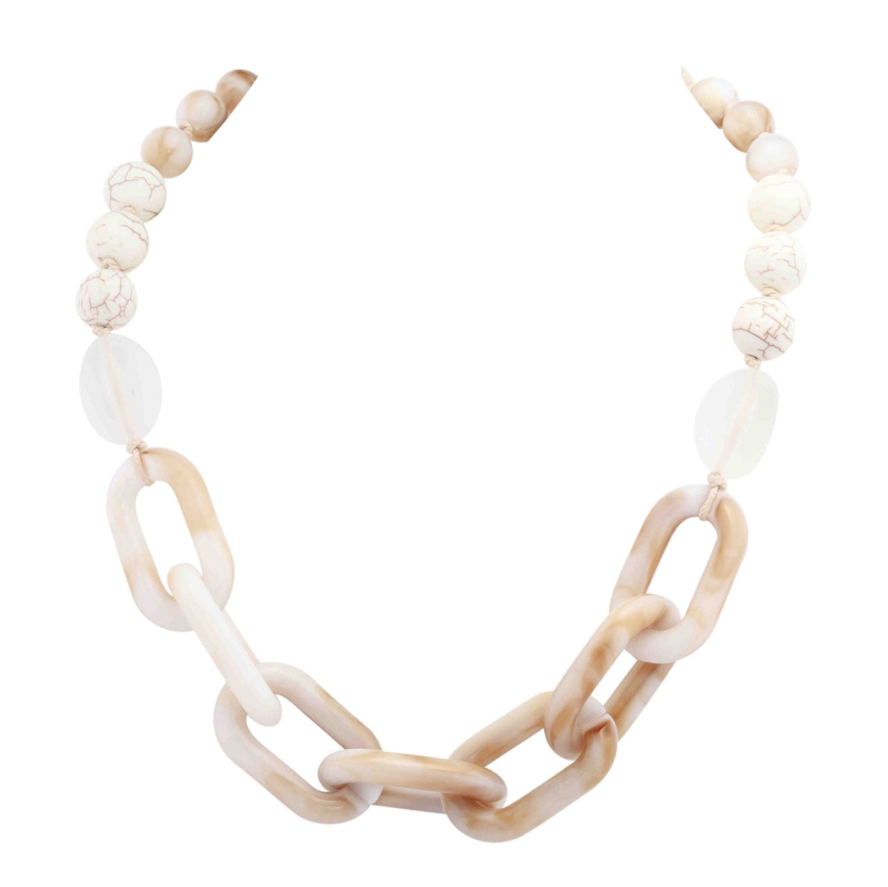 Merx - Bead & Link Necklace