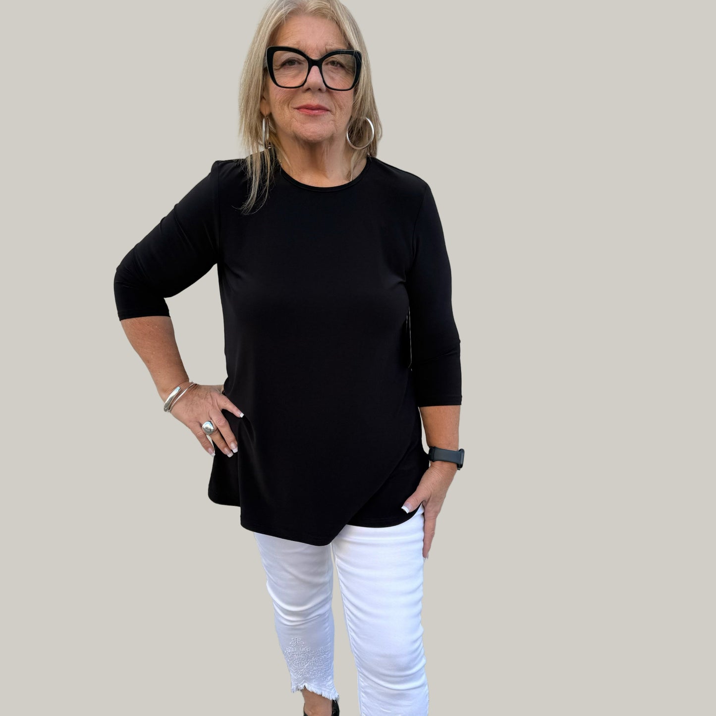 Lasania - 3/4 Sleeve Top